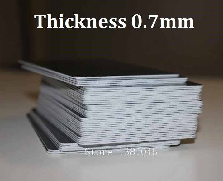 Business Cards Photo Cards Custom Cards Blank Plastic PVC for Laser Engraving