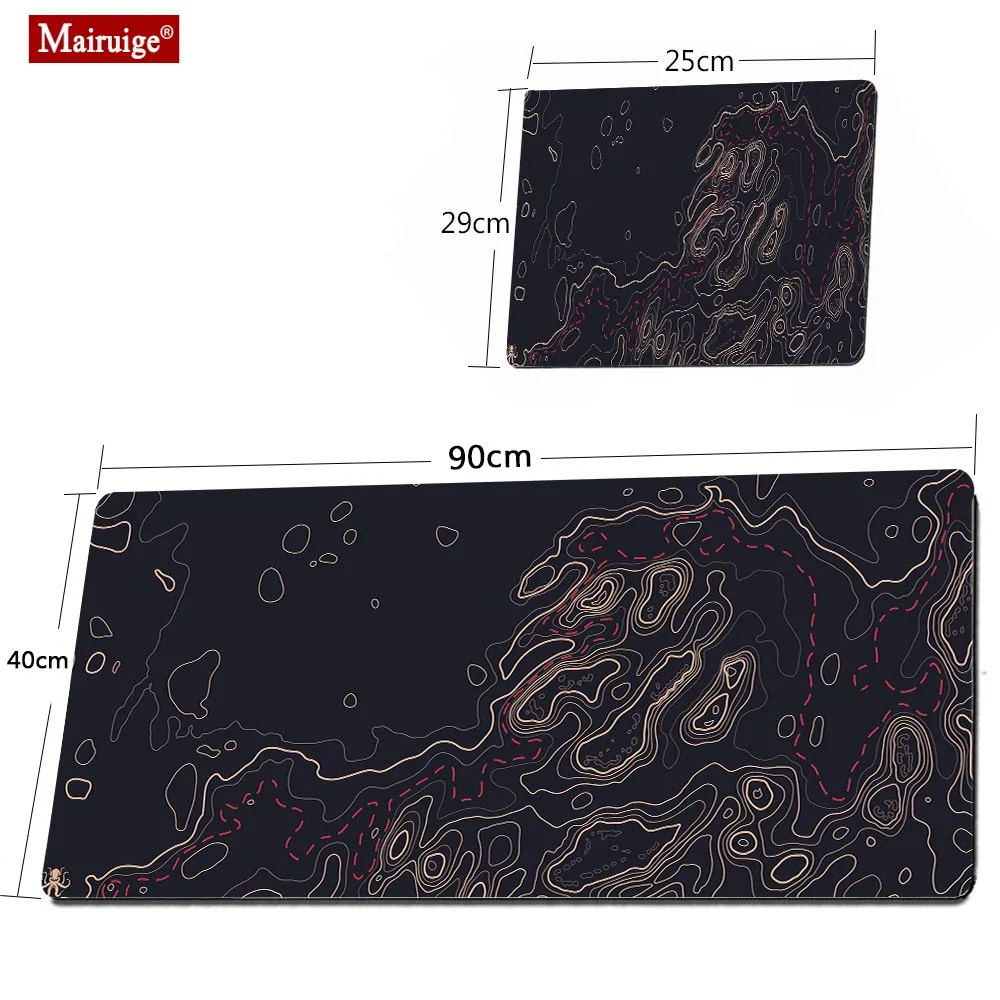 

Big Art Mousepad White Black Desk Protector Pad on The Table Pads Computer Mat Xxl Mouse Pad Extended Pad Deskmat Office Carpet
