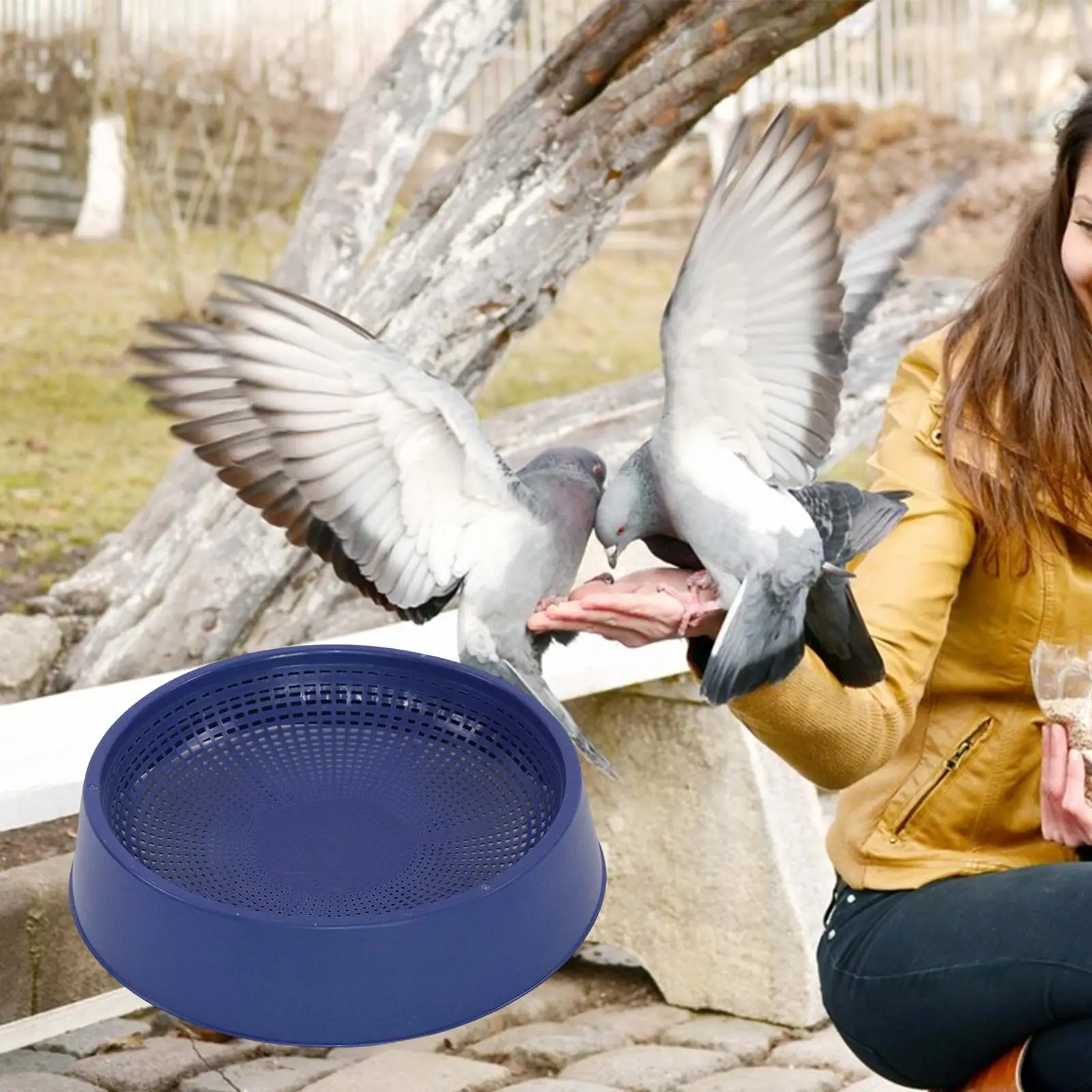 Pigeon Nesting Bowl, Bird Nest Bird Cage Breeding Hatching Nest for Pigeons, Doves,Quails and Small Birds,Pet Cage Supplies