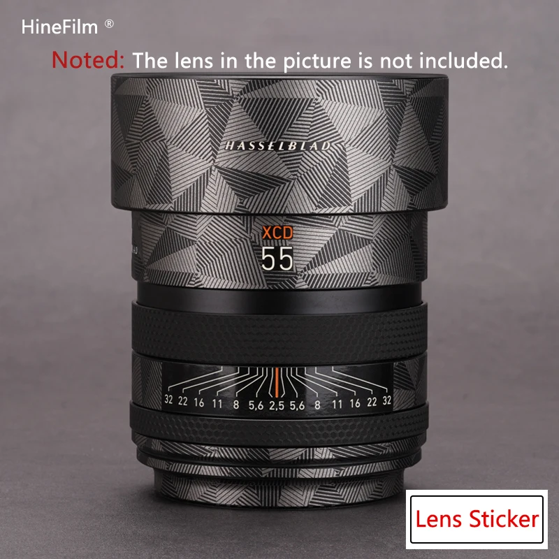 Hasselblad Xcd 38v 55v 2.5 Lente Decalque Peles Envoltório Capa para Hasselblad Xcd 55 mm F2.5 v Xcd 38 mm F2.5 v Lente Premium Adesivo - Image 5