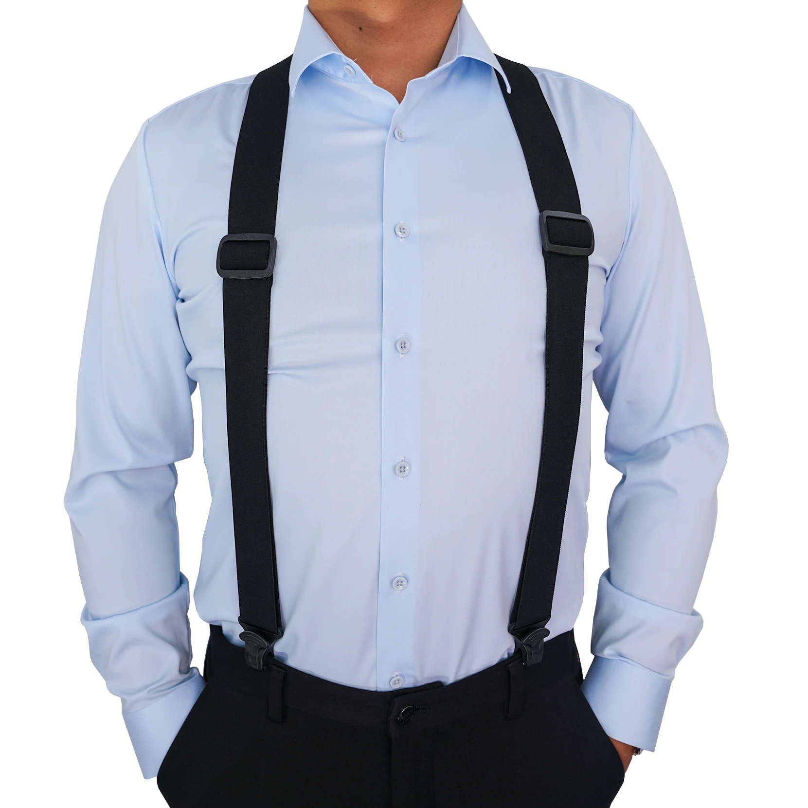 Bretelle da uomo KUNN-bretelle elastiche stile posteriore a Y