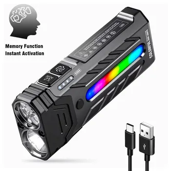 RGB EDC Flat Flashlight 1