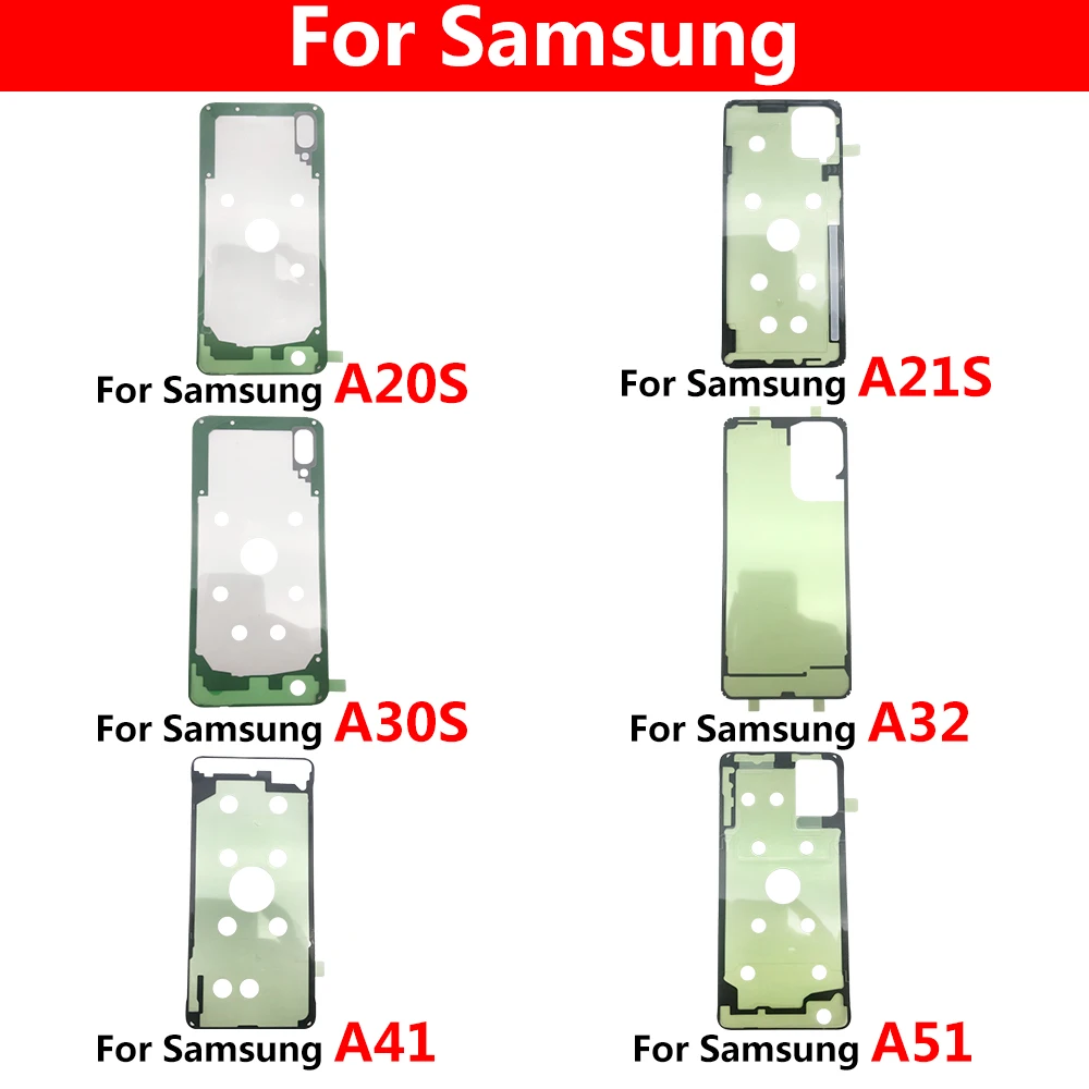 접착 스티커 백 하우징 배터리 커버 접착제 테이프 삼성 A20S A21S A30S A41 A51 A71 A32 A52 A72