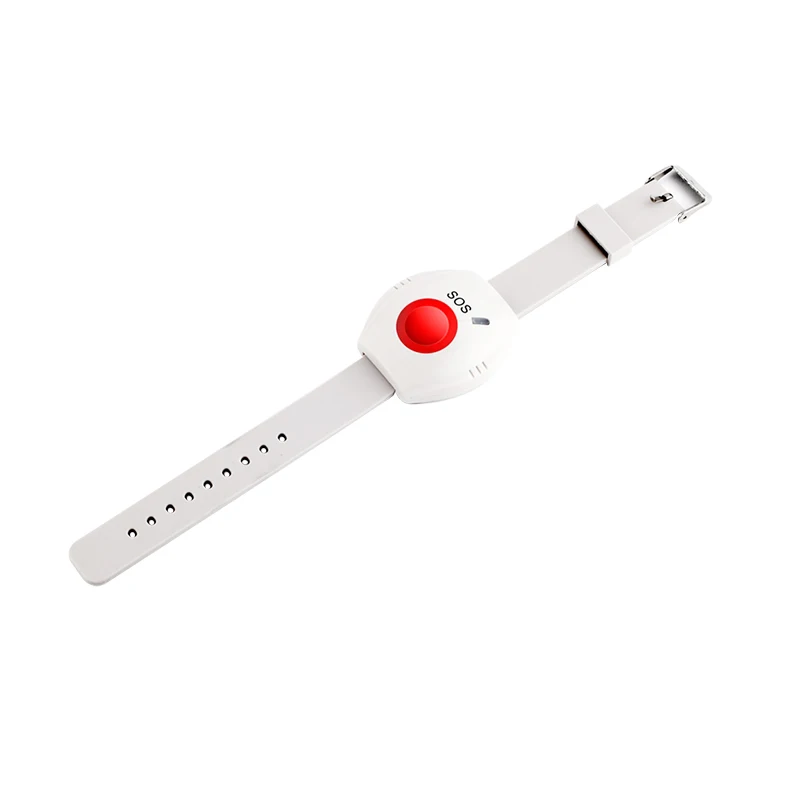 ACJ 433mhz SOS Emergency Watch Bracelet Wireless Panic Button For Old People Home Security System Wearable Alarm Sensor