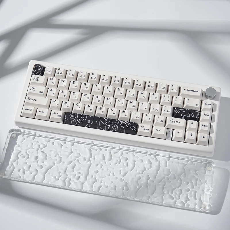 Coral Sea Keycap 4PCS Keycaps Cherry Profile Dye-Sub PBT Keycaps Space Bar 6.25U ESC Enter Custom Keycap For Mechanical Keyboard