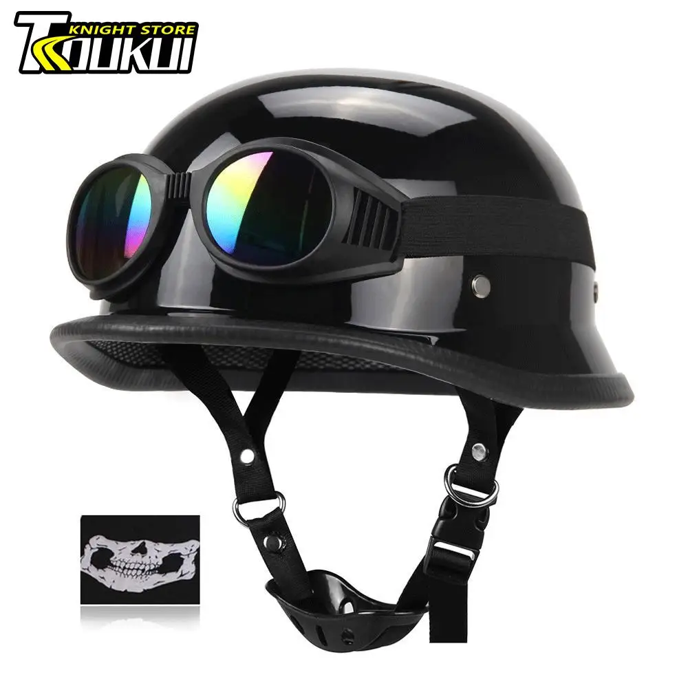 DOT Certification Motorcycle Helmet Capacete De Moto Helmet Half Face