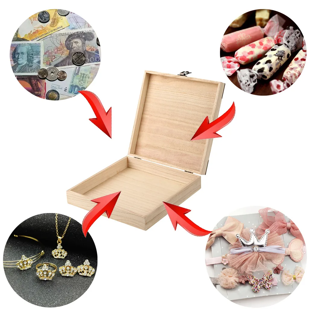 Portagioie Scatola Per Imballaggio Gioielli Collana Anello Portagioie Regalo Di San Valentino - Foto 9