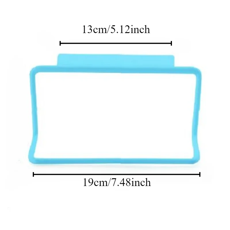 Towel Rack Bathroom Organizer Single Pole Plastic Seamless Rag Hanger Kitchen Bathroom