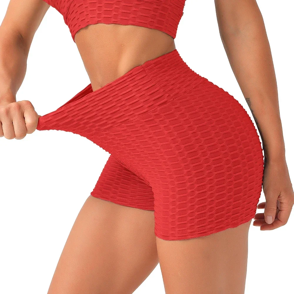 

Women Sport Shorts Yoga Clothing Gym High Waist Push Up for Ladies Leggings Fitness Seamless Hip Lift Tight Sportswear