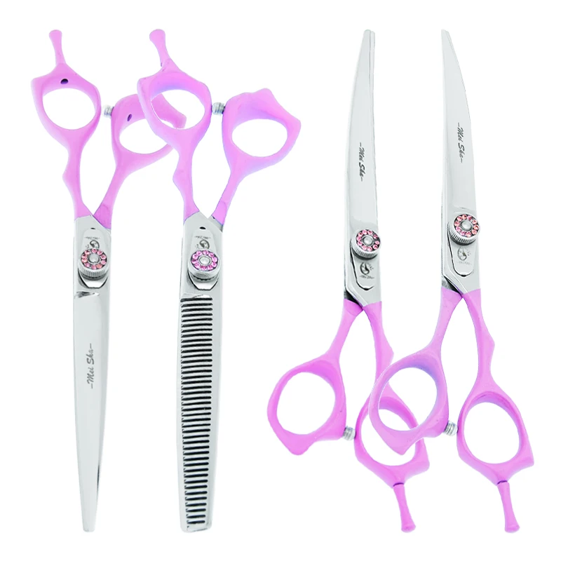 meisha-7-polegada-de-alta-qualidade-pet-grooming-scissors-conjunto-cao-gato-corte-desbaste-tesouras-curvas-pet-corte-cabelo-clippers-b0058a