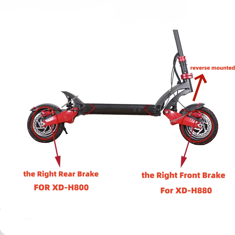 KUKIRIN E-Bike Scooter Bremse 2-PIN-Stecker für KUKIRIN G2, G2 MAX, G2 Master, G3 PRO, G4 Scooter Umbau Vorderbremse oder Hinterbremse – Detail 18