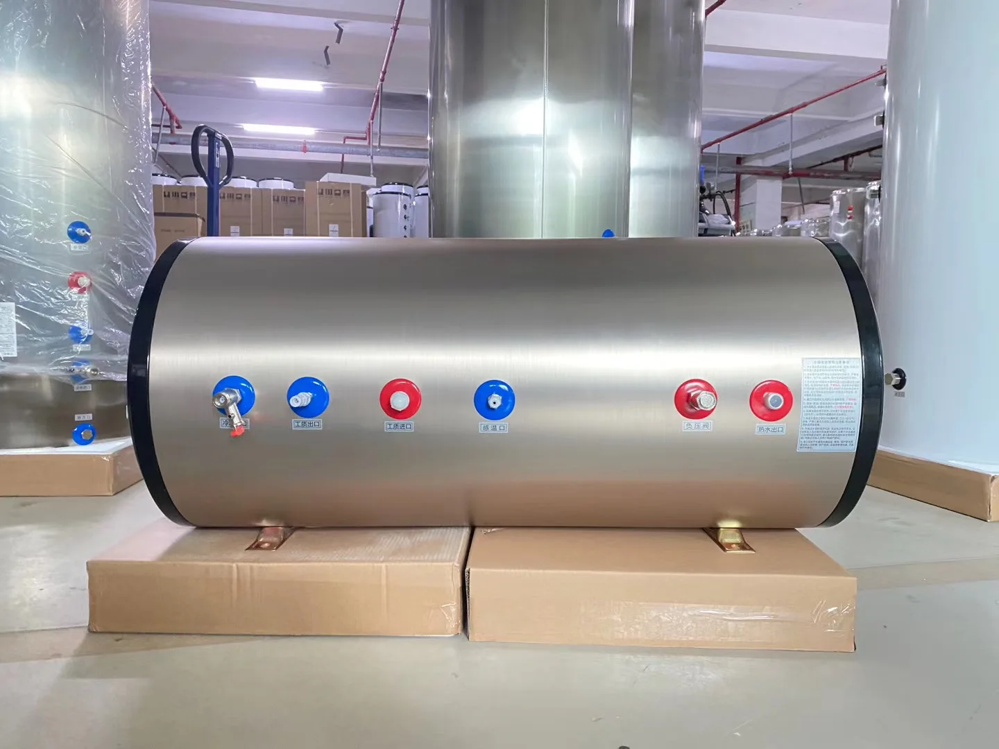 Nulite Buffer Tank 100l150l 200l 300l 500l 1000l Boiler Floor Heating Heat  Pump Enamel Storage Water Tank - Tool Parts - AliExpress