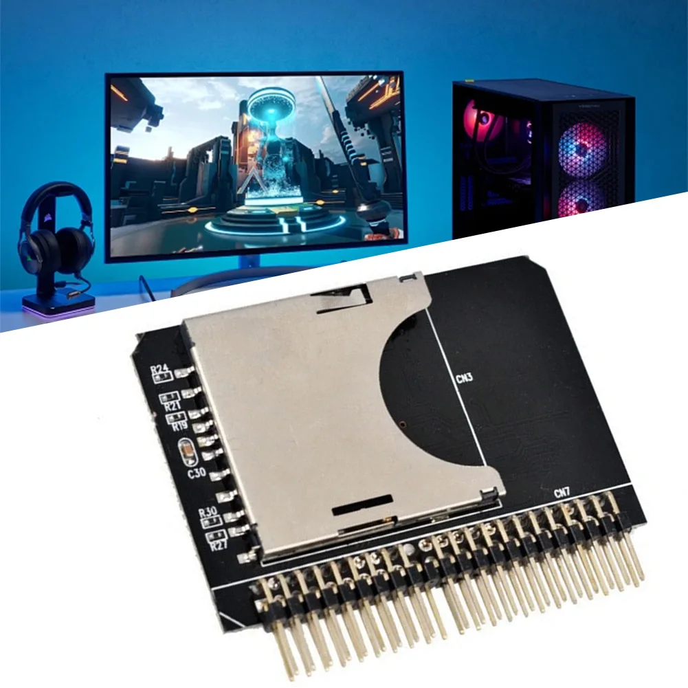 노트북용 SD 카드-2.5 인치 IDE 어댑터, SSD 메모리 카드 변환기, IDE 확장 카드, 5V 메모리 확장 카드, 44 핀, 3-1 개