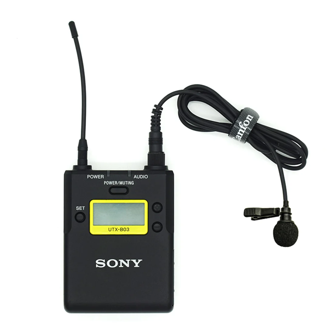 Omnidirectional Lavalier Mic Compatible for Sony UTX-B1/B2/B03/40