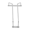Red Wine Glass Goblets Hanger Racks Stainless Steel Shelving Organizer Upside Down Stemware Home Bar Pub Holders 2024 New 5