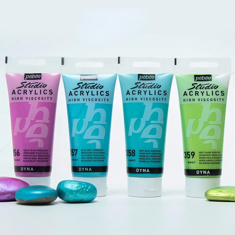 Fluorescent Acrylic Pigment Paint for DIY Wall Textile Art