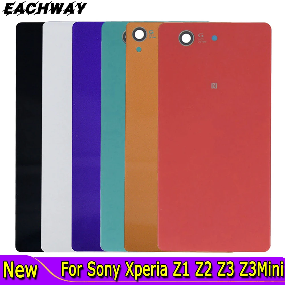 Carcasa nueva para Sony Xperia Z1, funda de repuesto para Sony Xperia Z2 Z3 Z3 Compact Mini Xperia Z3, funda trasera y para móviles| -