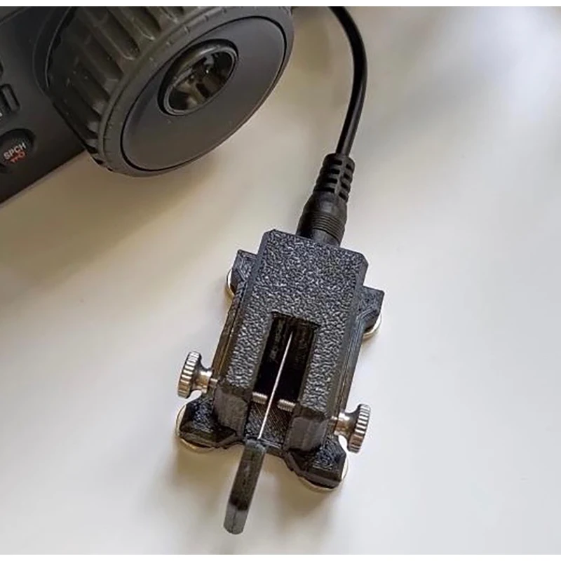 Nvarcher Ch5030 cw Código Morse Portátil Único Paddle Base Chave Automática Forte Adsorção Magnética