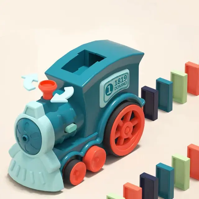 Domino Children’s Puzzle Building Blocks - Image 5