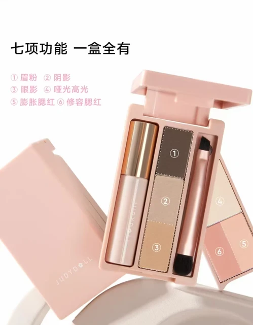 Judydoll Eyeshadow Palette All-in-One Portable Eyebrow Powder 2