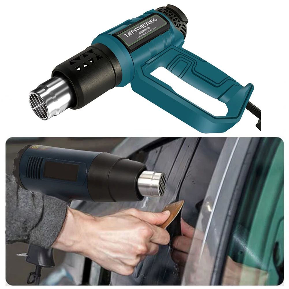 2000W Heat gun Hot Air Machine 110V 220V Handheld Electric Heat Gun Industrial Hot Air Gun Soldering Station Tools with Nozzles 3