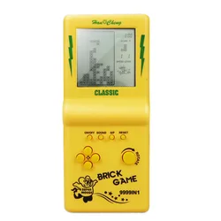 Vintage Retro Handheld Game Console - Nostalgic Electronic Toy (8050 yellow)