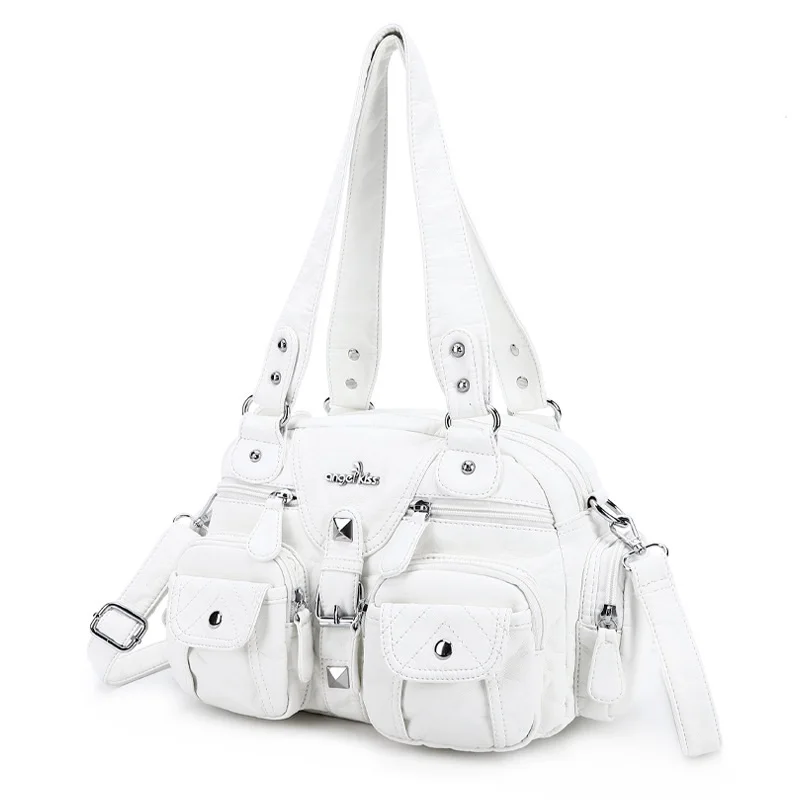 Women Handbags Satchel Top-handle Handbag PU - Image 2