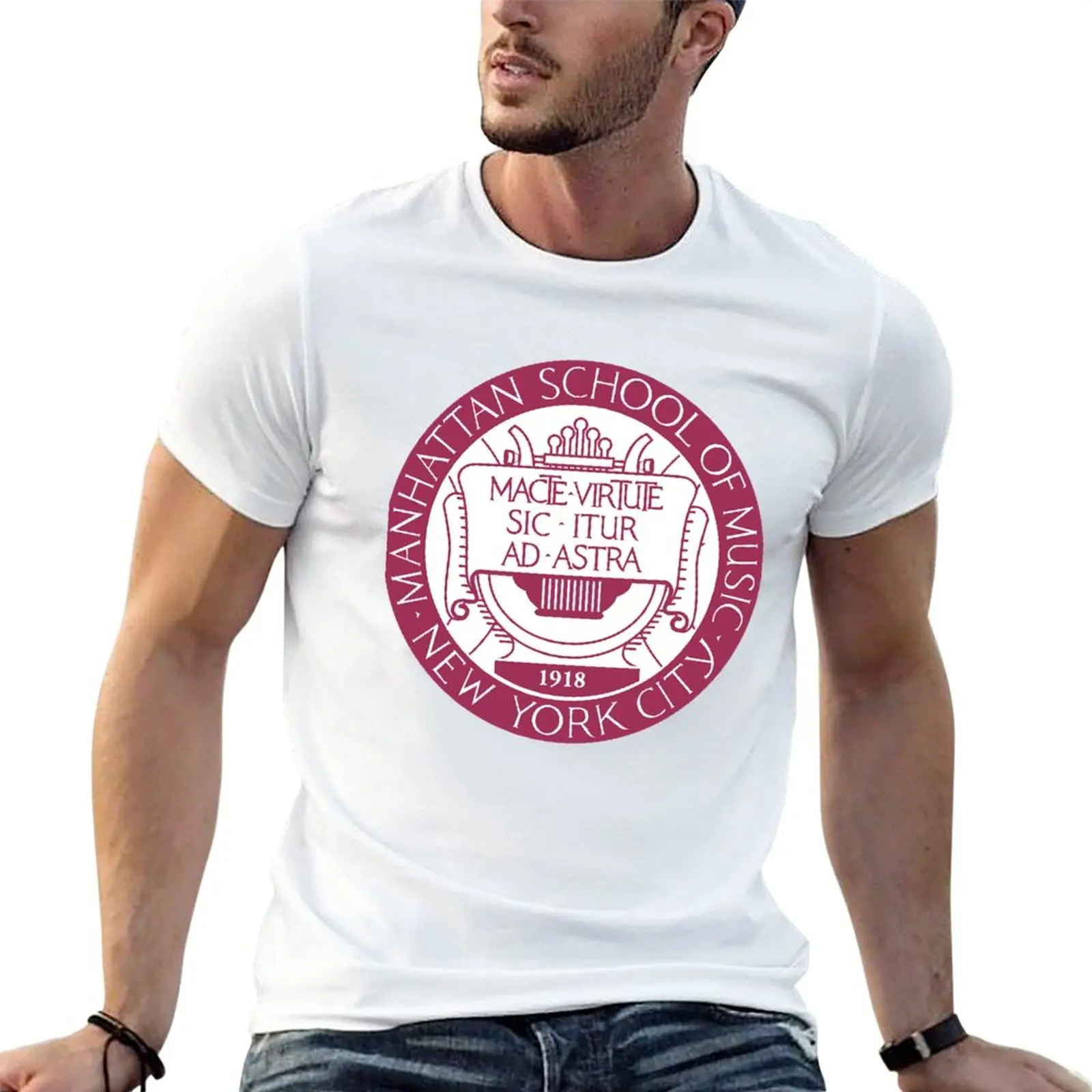 

Manhattan School of Music T-Shirt blacks cute clothes tops blanks Men's t-shirts
