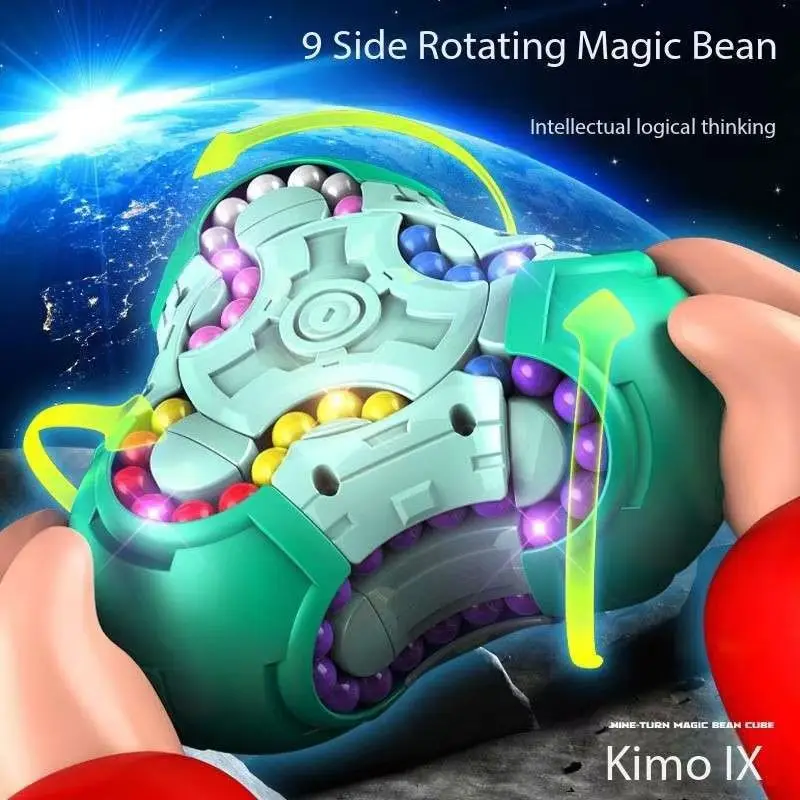 Puzzle Nine sided Stereoscopic Space Magic Bean Children Toy Unique Rotating Ball Ball Children Puzzle Gift