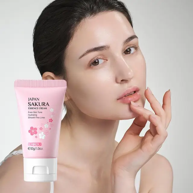 Sakura-顔用保湿クリーム、フェイスクリーム、桜、栄養補給