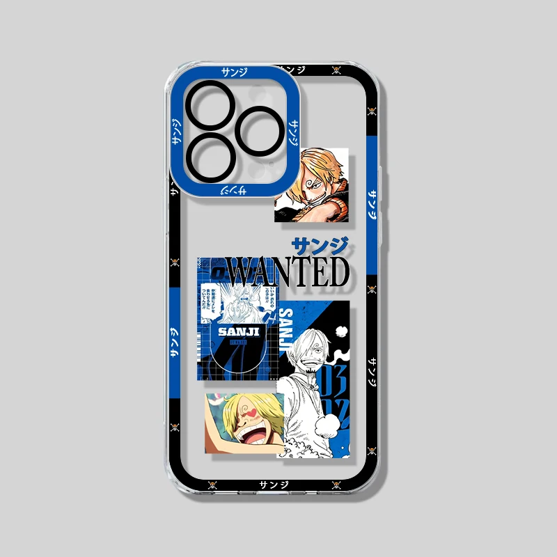 Cartoon Soft Silicone Clear Phone Case with Transparent Back Cover