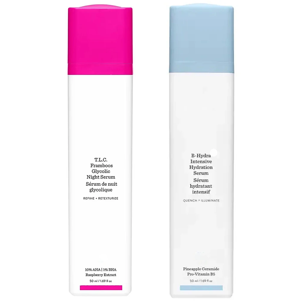 

B-Hybra Intensive Hydration Serum+T.L.C. Framboos Glycolic Night Serum