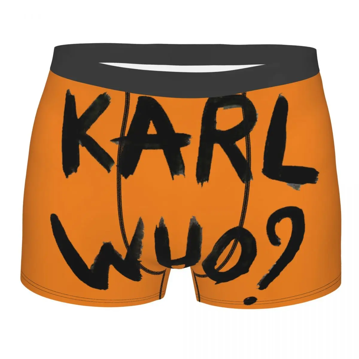 

Male Fashion Karl Who Underwear Boxer Briefs Soft Shorts Panties Underpants