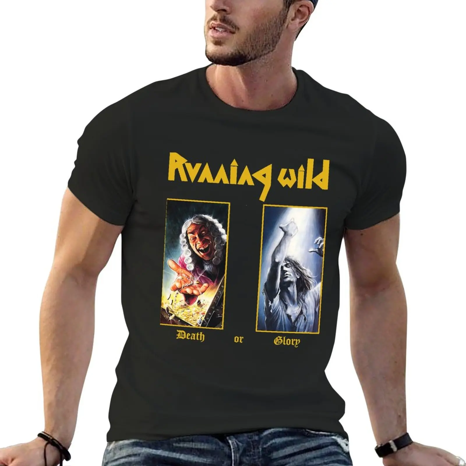 

Running Wild Classic T-Shirt new edition t shirt summer top T-shirt short oversized t shirts for men