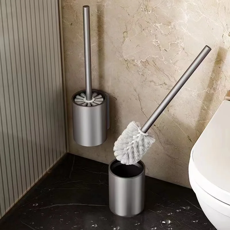 Toilet Brush and Holder, Toilet Bowl Brush with 304 Stainless