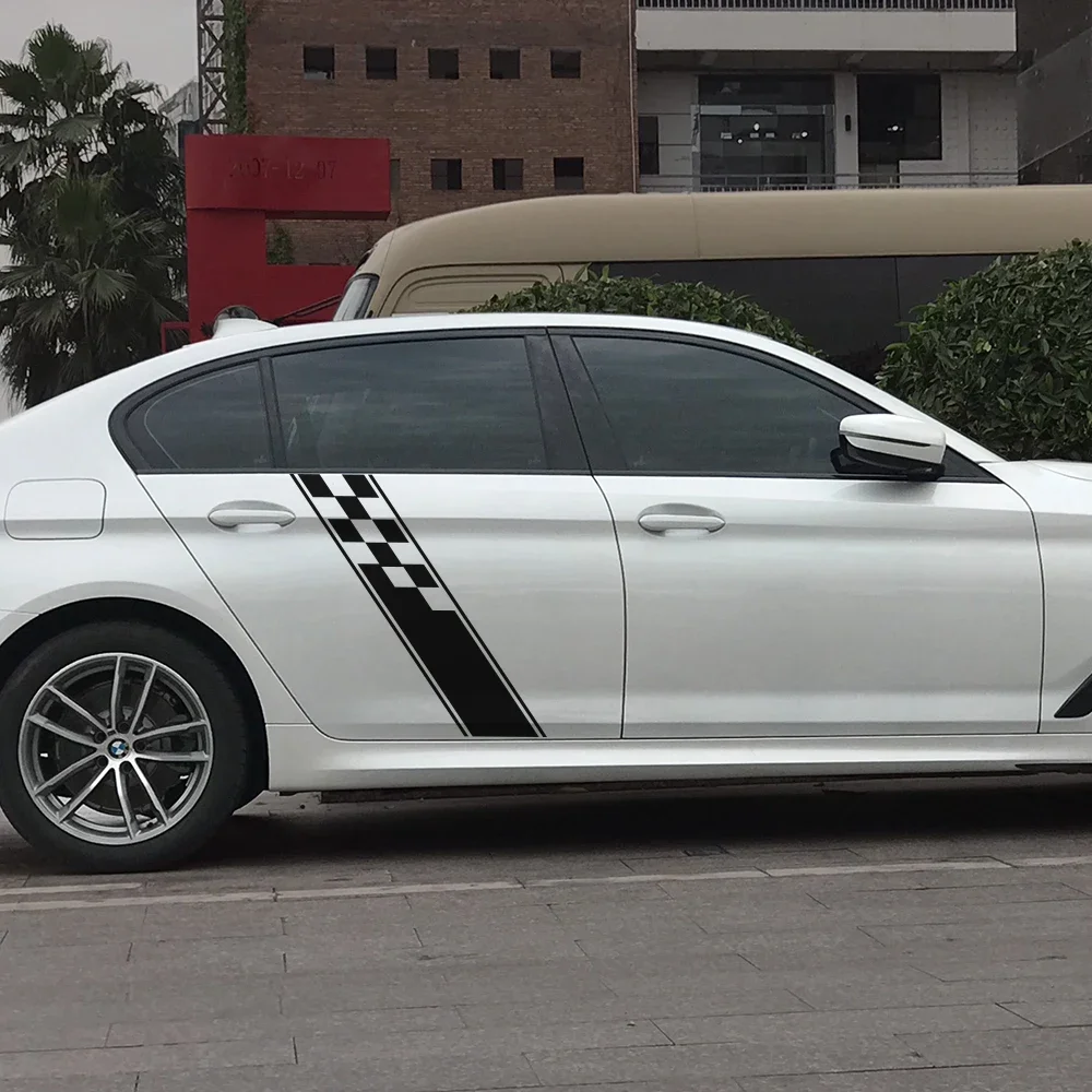 

Автомобильная дверь, боковая брикет для Fiat Lada Jeep BMW Audi Kia Honda Volvo Suzuki Racing, Спортивная стильная наклейка, аксессуары для тюнинга