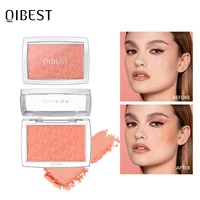 Embossed Powder Blush Peach Pink Coral Tint Makeup 3D Relief Blush Palette Brown Cheek Contour Rouge Cosmetics Face Brightens 2