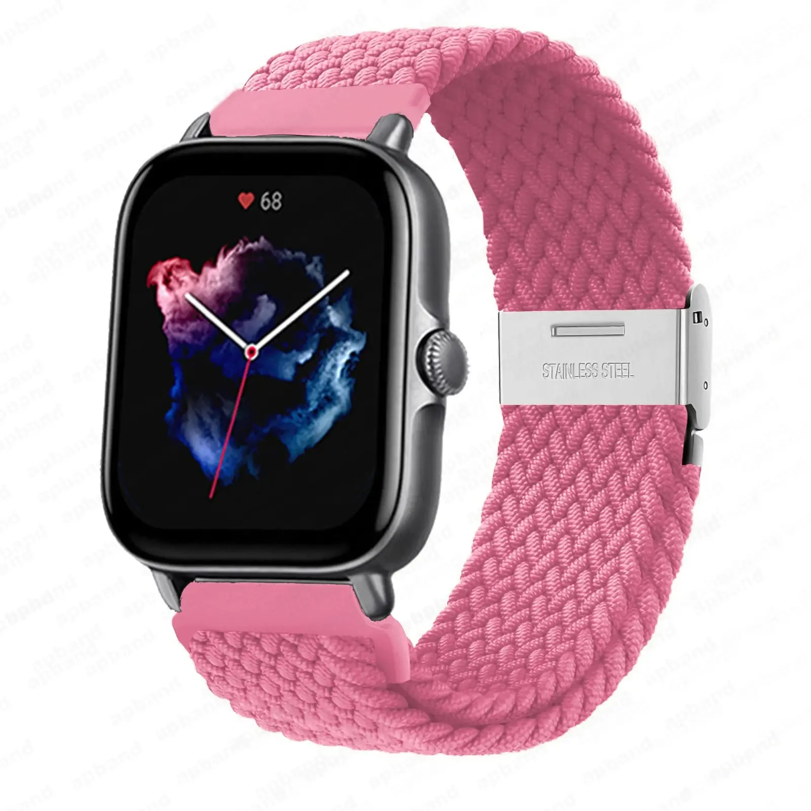 Braided Elastic Watch Band - 20mm/22mm Premium Strap