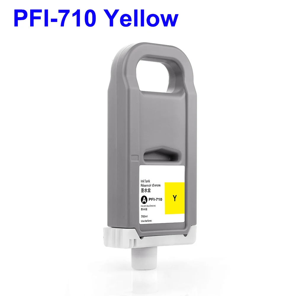 Cartucho de Tinta com Tinta Corante e Chip Tintas para Canon Tx2000 Tx3000 Tx4000 Pfi710 Pfi710 - Imagem 6