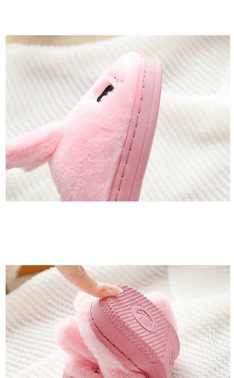 Cotton Rabbit Cartoon Slippers 3