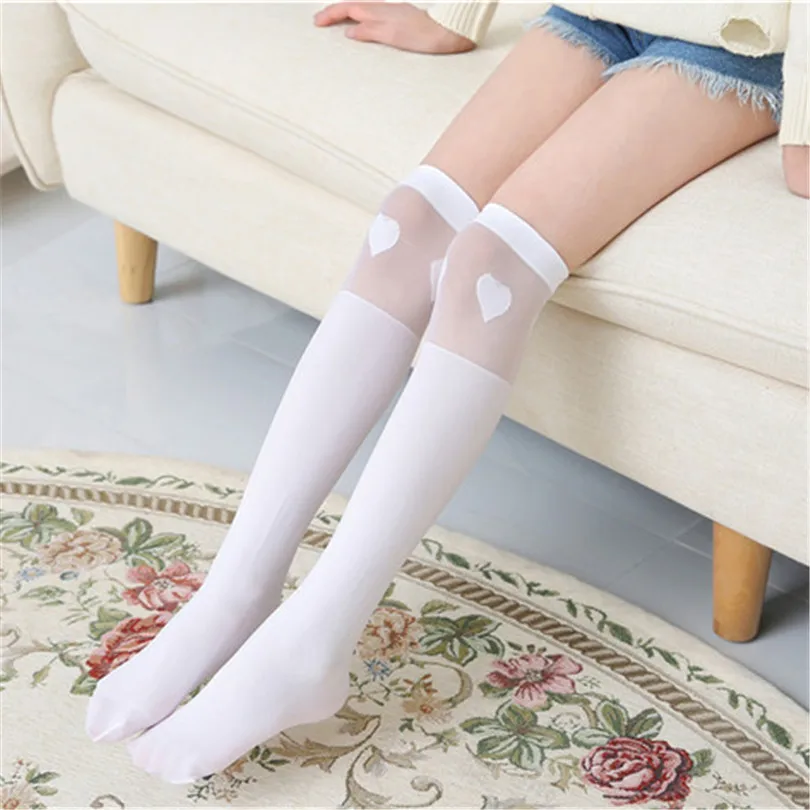 Infant Student girl over the knee high long socks cartoon cat/star/heart/stripe design baby kids child princess Kawaii stockings
