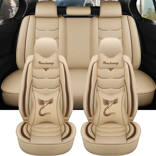 Universal Leather Car Seat Cover For Audi A6 C6 Audi q7 4l Kia Stonic Audi  A7 Polo 9n Kia Ceed Accsesories Interior Covers - AliExpress