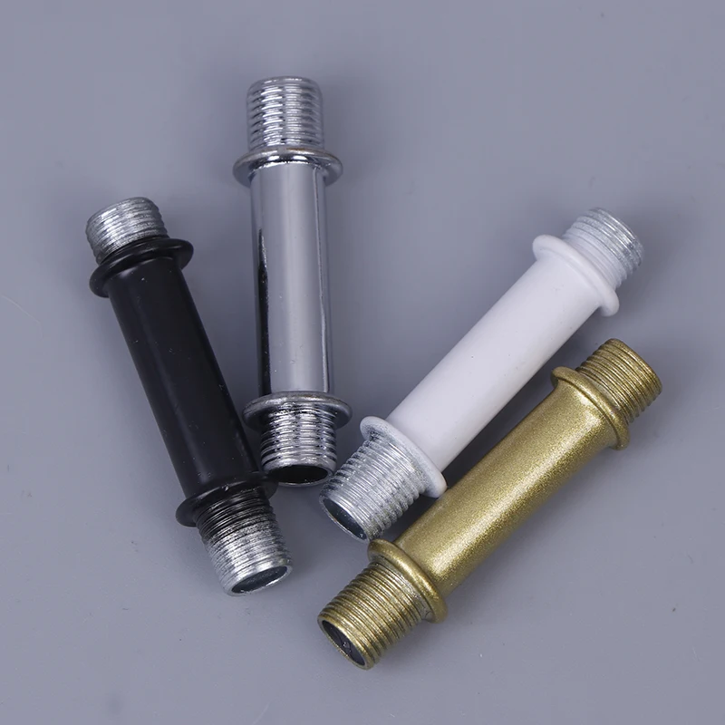 10pcs Golden/Silver/Black/White Straight Pipe Lamp Stem Kit-Light Fixture Hardware Replacement Parts