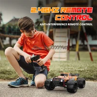 50KM/H Off Road High-Speed Remote Control Truck Vehicle 1:16 Scale 2.4G 4WD Waterproof All Terrain Drift RC Truck Car Model Toy 2