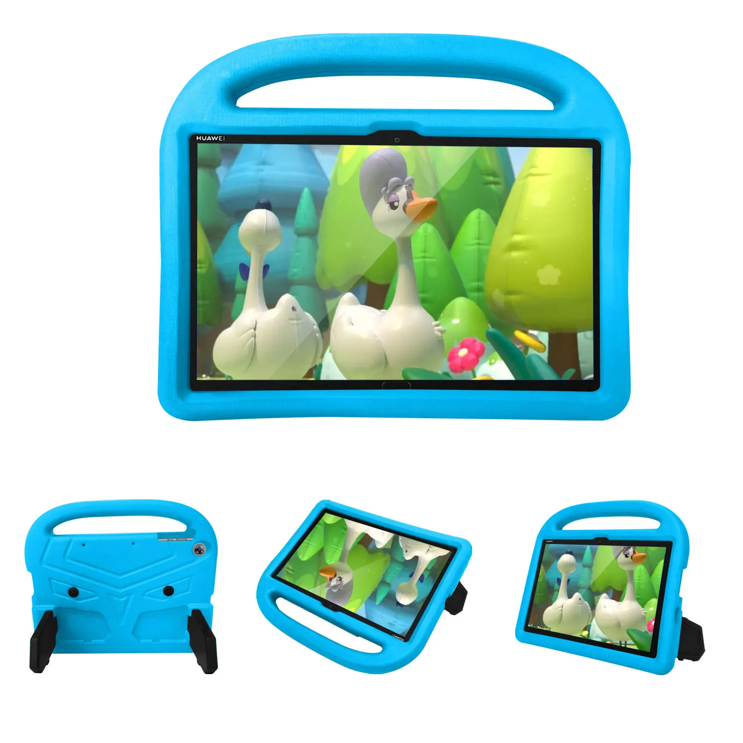 Durable EVA Kids Case for Tablets - Shockproof Protective Cover