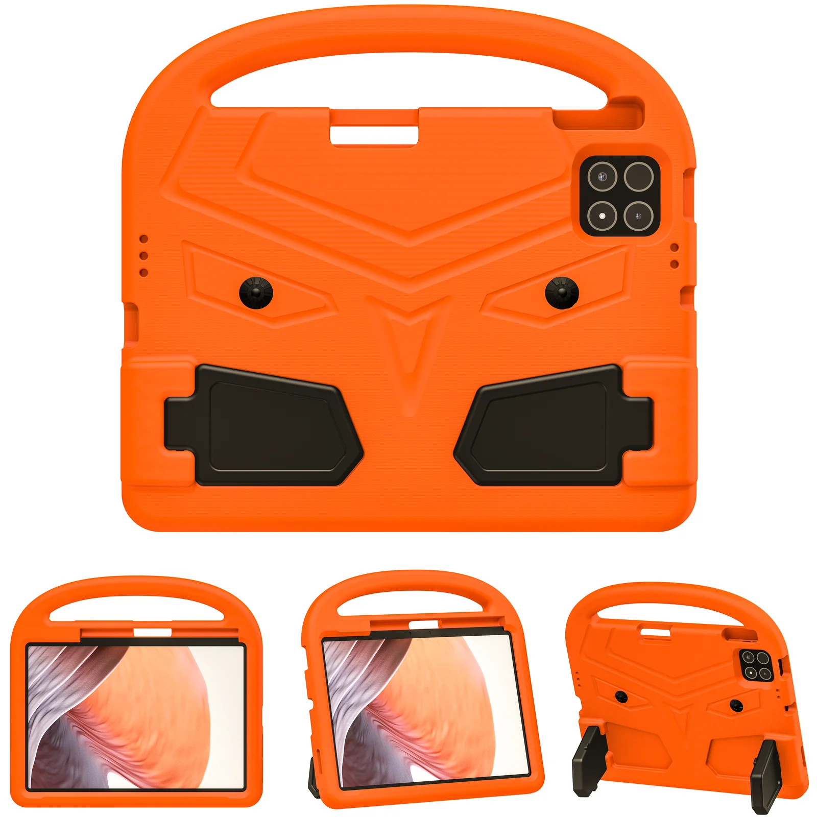Durable EVA Kids Tablet Case with Handle and Stand