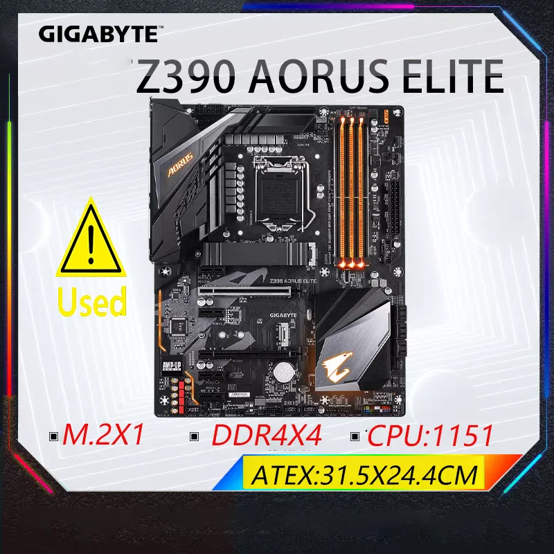 GIGABYTE Z390 AORUS ELITE LGA1151 インテル Z390 SATA 6Gb/s ATX