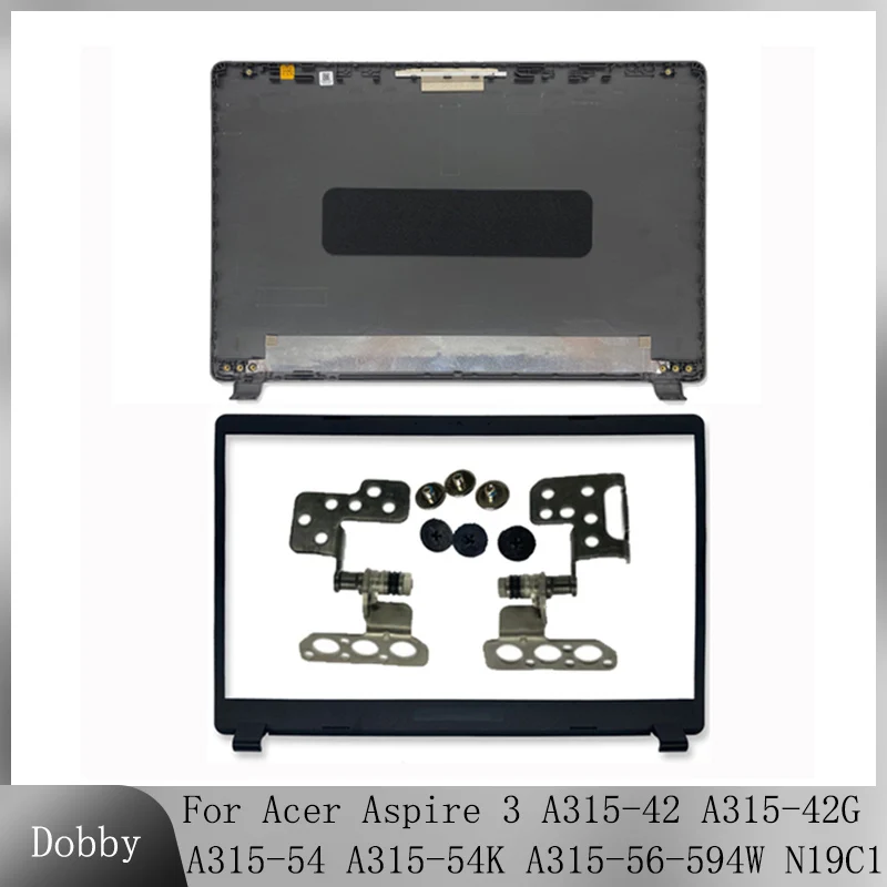 

NEW Laptop Case For Acer Aspire 3 A315-42 A315-42G A315-54 A315-54K A315-56 N19C1 LCD Back Cover Top Rear Lid Replace Gray Shell