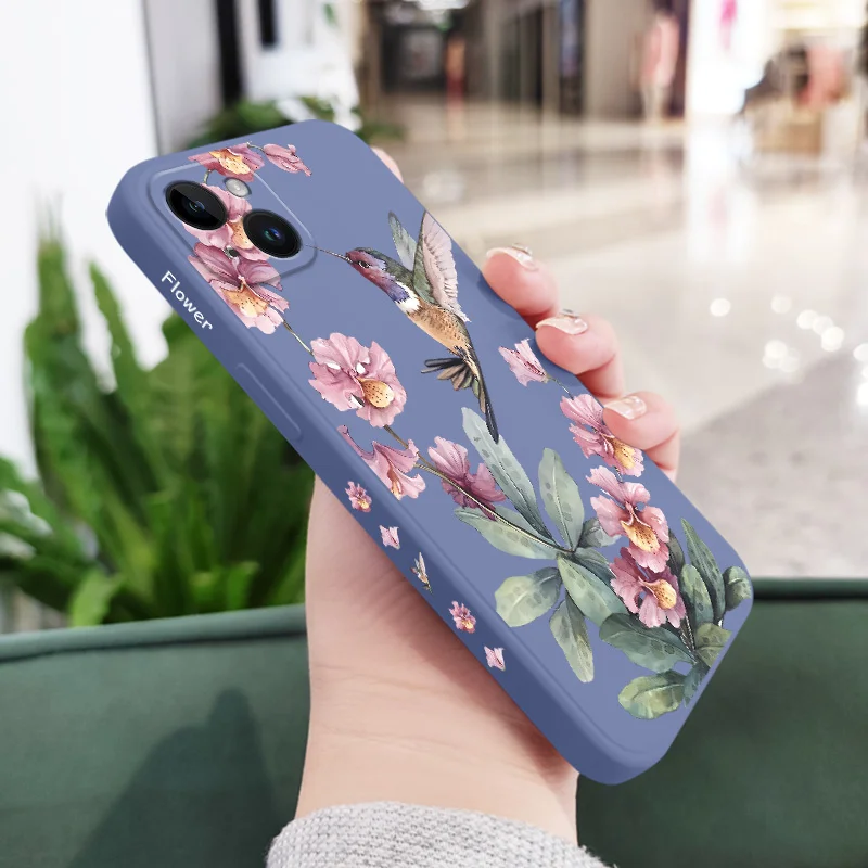 Elegant Pink Azaleas Silicone Phone Case Cover