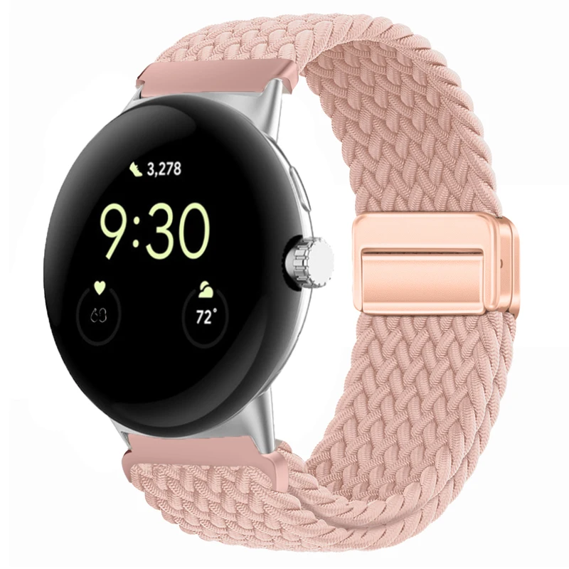 Nylon Braided Magnetic Wristband Bracelet - Universal Fit